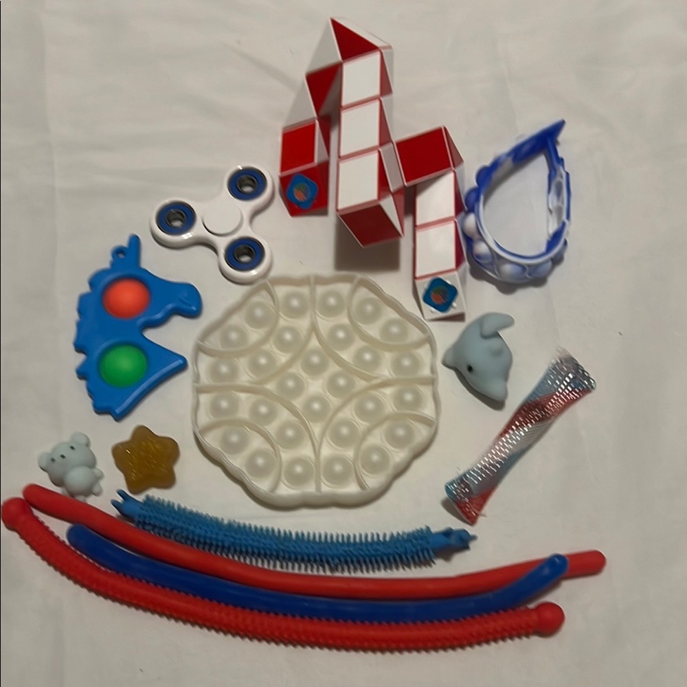 Patriotic Fidget Bundle Ages 5 - 105!